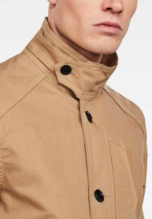 G-STAR - Scutar half-lined trench - brown