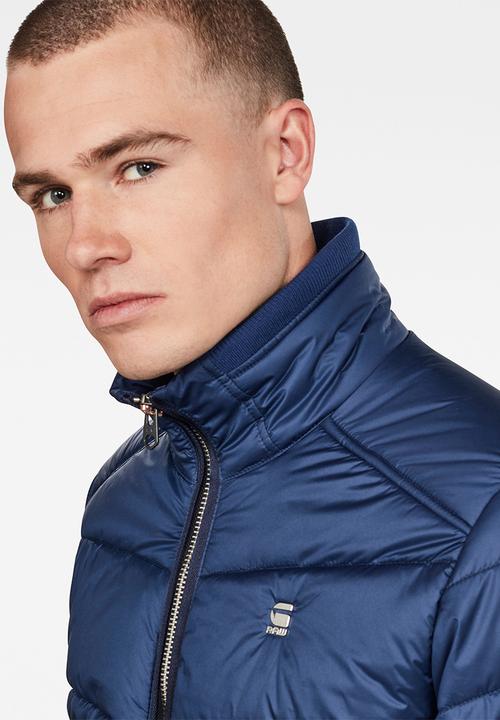 G-STAR - Meefic quilted overshirt - blue