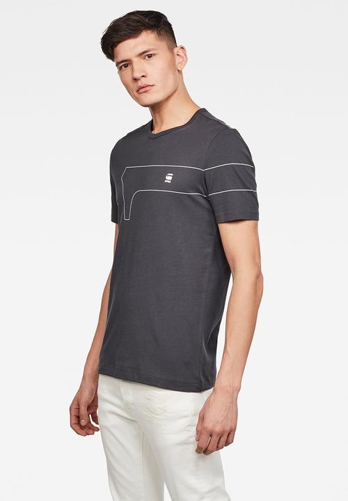 G-STAR - One graphic tee - grey
