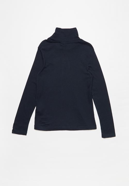 POLO - Girls Chloe polo neck - navy