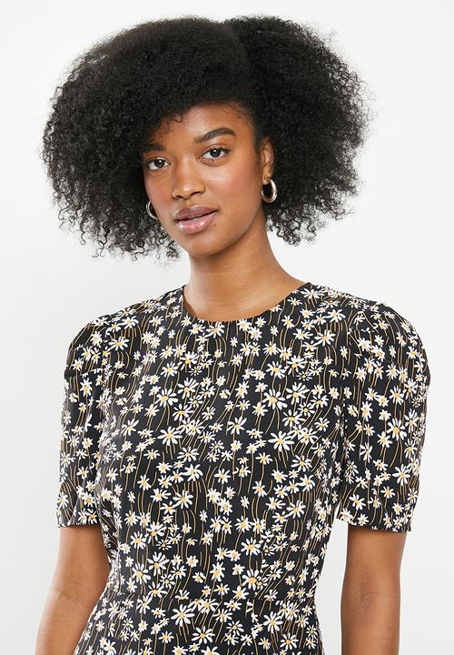 Glamorous - Daisy midi tea dress - multi