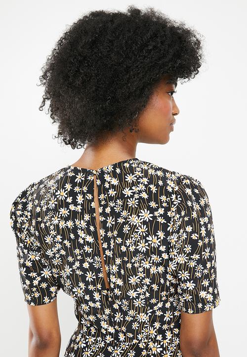 Glamorous - Daisy midi tea dress - multi
