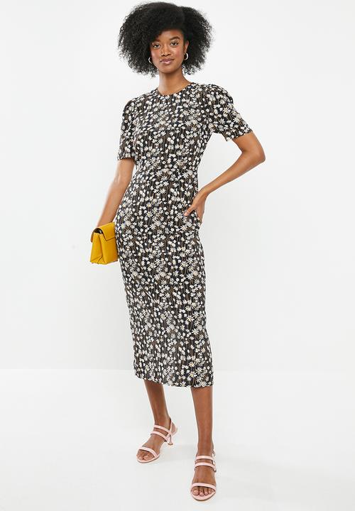 Glamorous - Daisy midi tea dress - multi