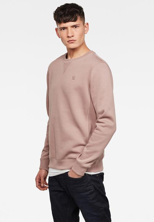 G-STAR - Premium core sweater - dusty pink 