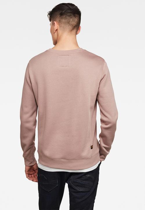 G-STAR - Premium core sweater - dusty pink 