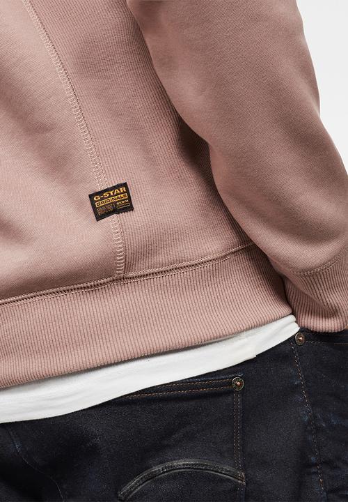 G-STAR - Premium core sweater - dusty pink 