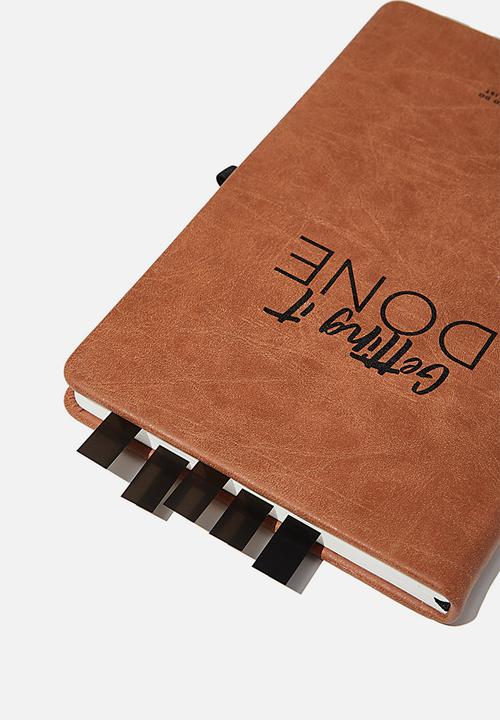 Typo - Page tab stickers - black