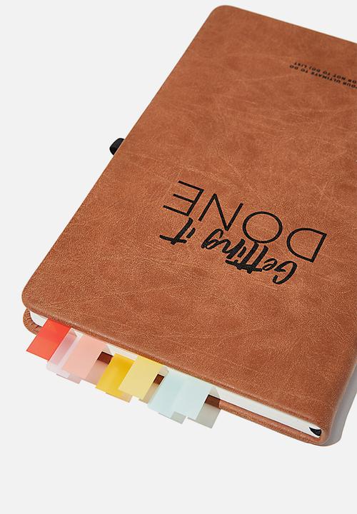 Typo - Page tab stickers - rainbow