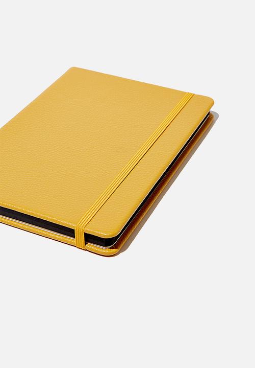 Typo - A5 buffalo journal - mustard