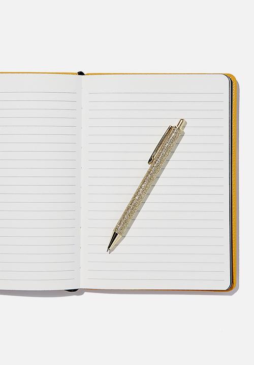 Typo - A5 buffalo journal - mustard