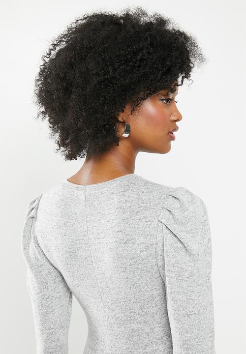 Blake - Cut and sew mini dress - grey