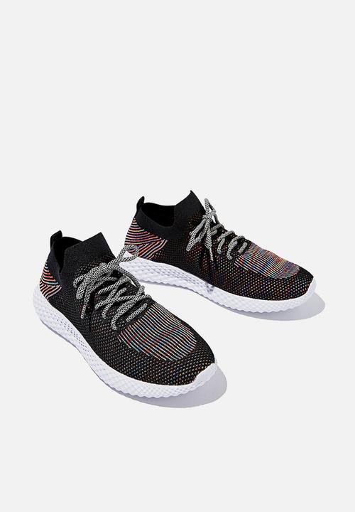 Cotton On - Hatcher knit trainer - multi