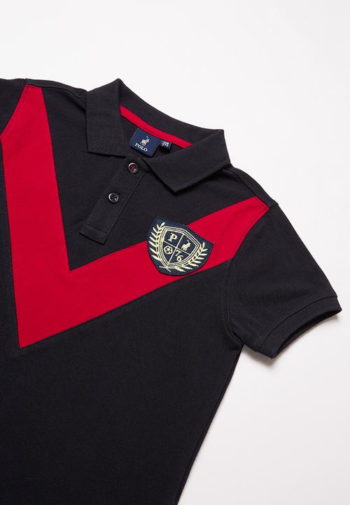 POLO - Justin numerical golfer - navy