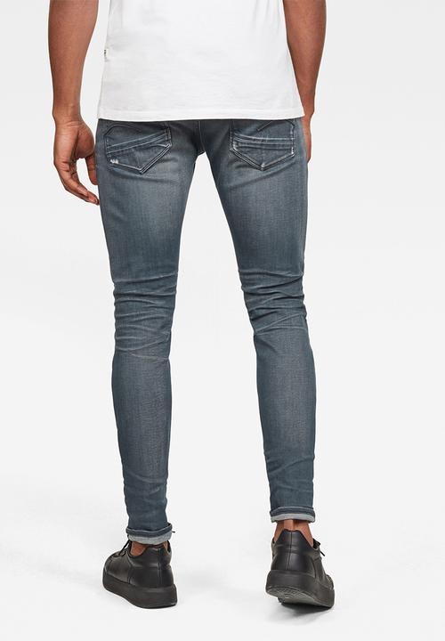 G-STAR - Revend skinny jeans - grey