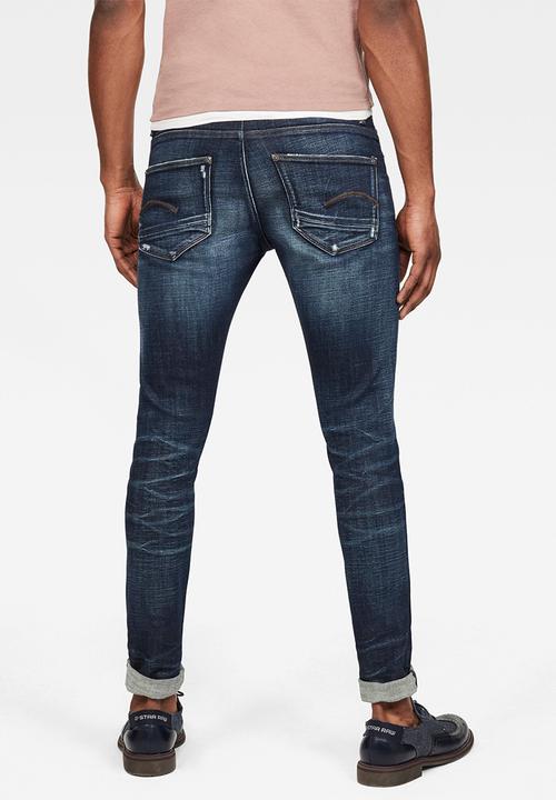 G-STAR - Revend skinny jeans - dark blue 