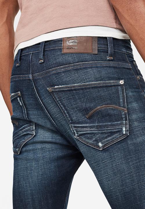 G-STAR - Revend skinny jeans - dark blue 