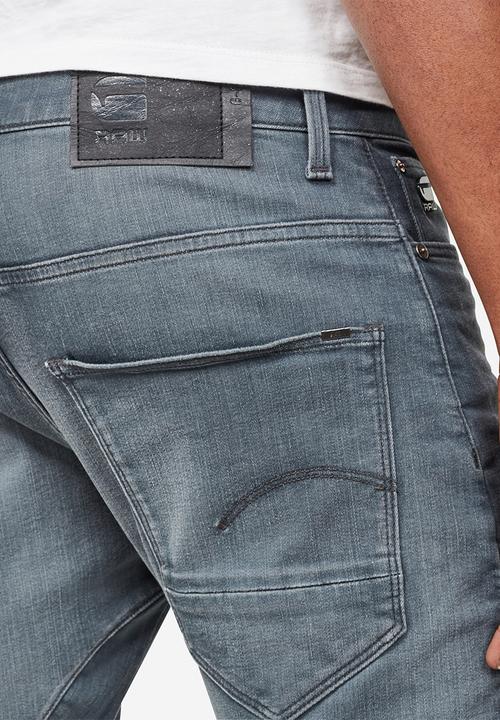 G-STAR - Arc 3D slim jeans-wess grey superstretch - grey