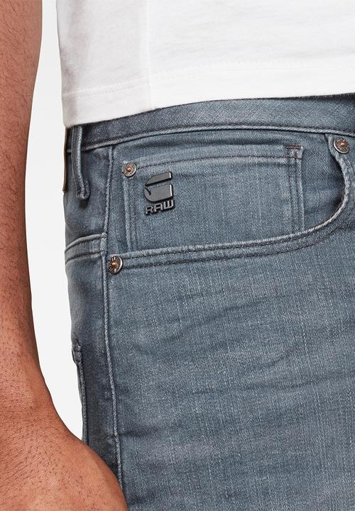 G-STAR - Arc 3D slim jeans-wess grey superstretch - grey
