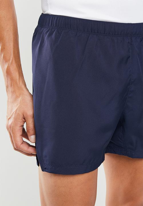 ASICS - Silver 5inch shorts - navy