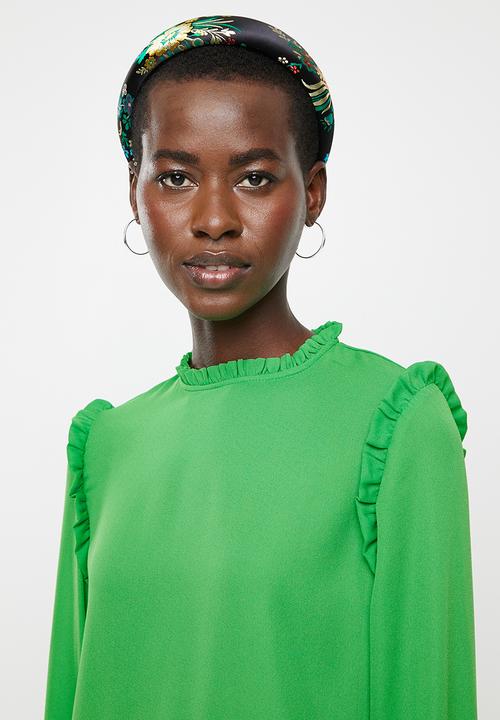 ONLY - Ella long sleeve top - green