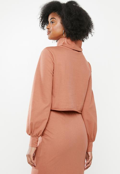 Glamorous - High neck sweat- cream