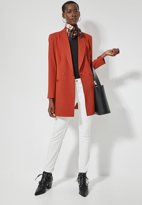 Superbalist - Longer length blazer - orange