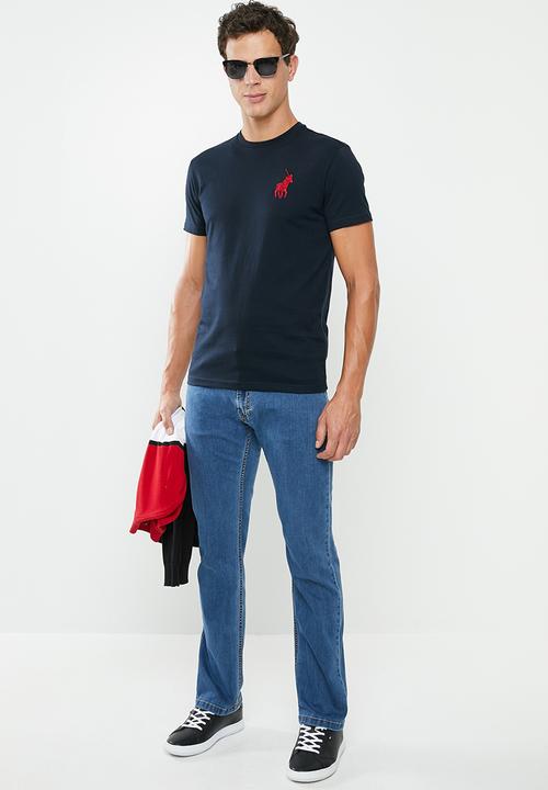 POLO - Prs numerical tee - navy