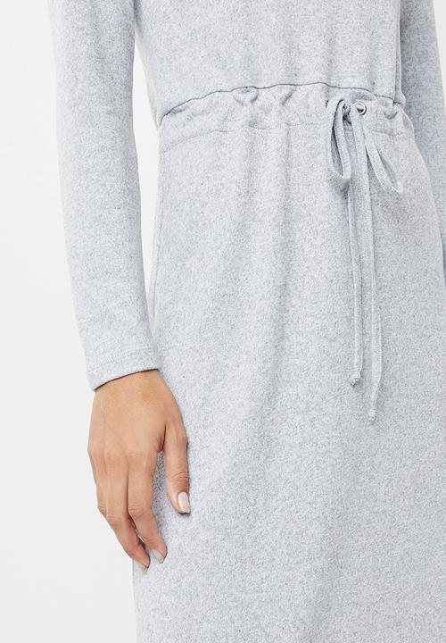edit - Drawcord dress - grey