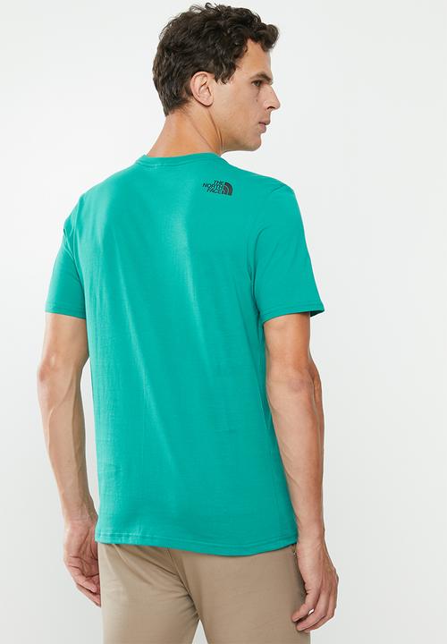 The North Face - Mountain line tee - green