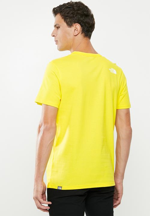 The North Face - Simple dome tee - yellow