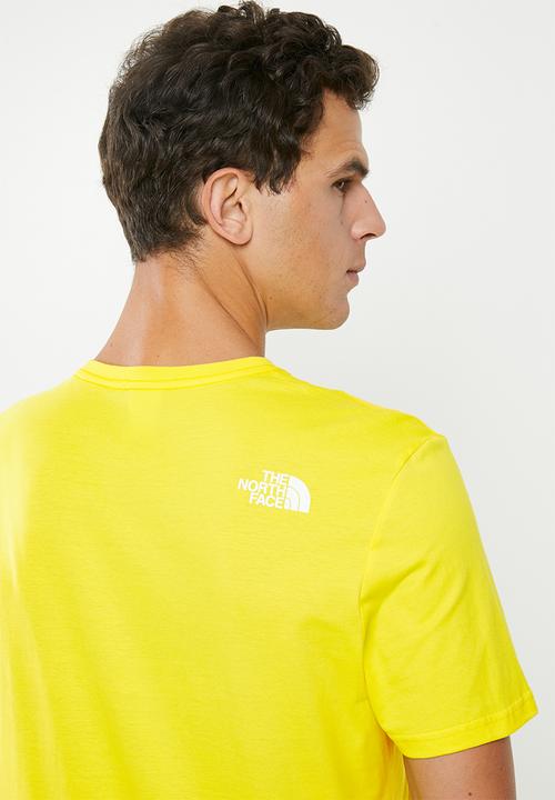 The North Face - Simple dome tee - yellow