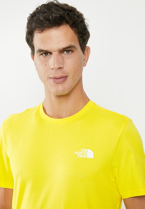 The North Face - Simple dome tee - yellow