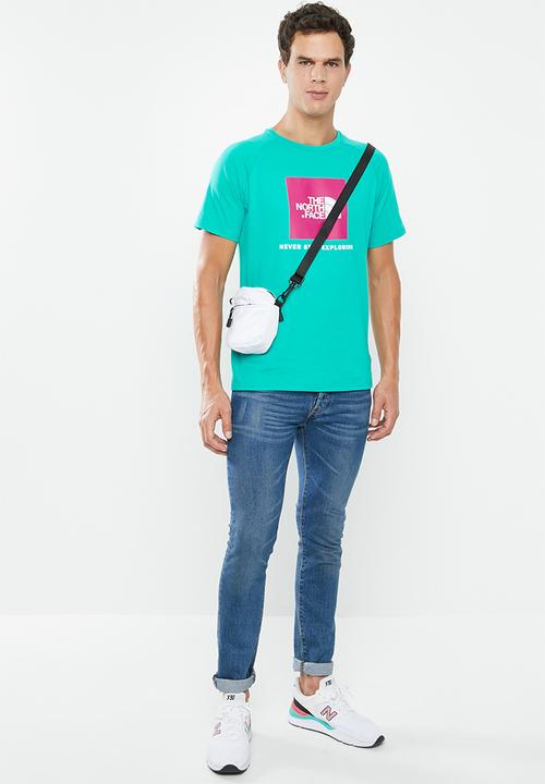 The North Face - Redbox raglan short sleeve tee - green