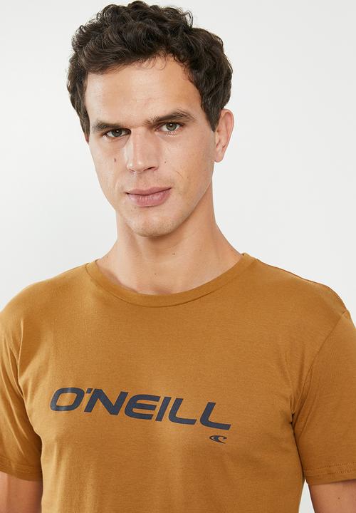 O'Neill - Ones flat short sleeve tee - mustard
