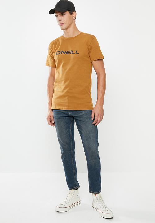 O'Neill - Ones flat short sleeve tee - mustard