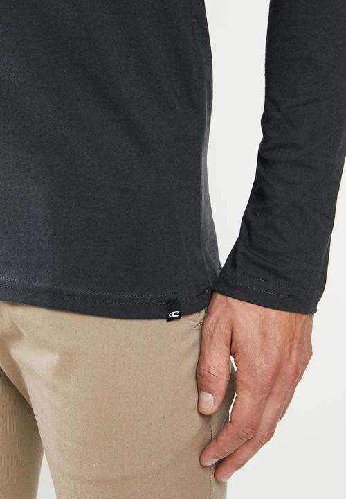 O'Neill - Locked up long sleeve tee - charcoal