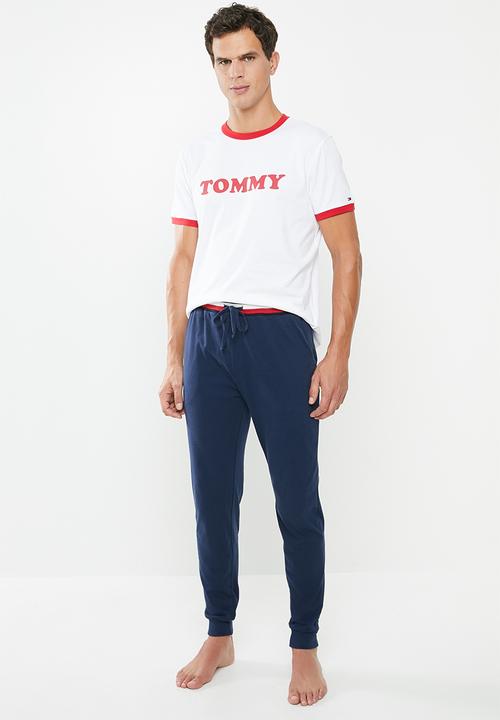 Tommy Hilfiger - Cuff jersey pant - navy