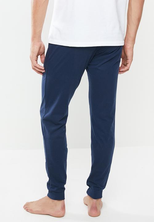 Tommy Hilfiger - Cuff jersey pant - navy