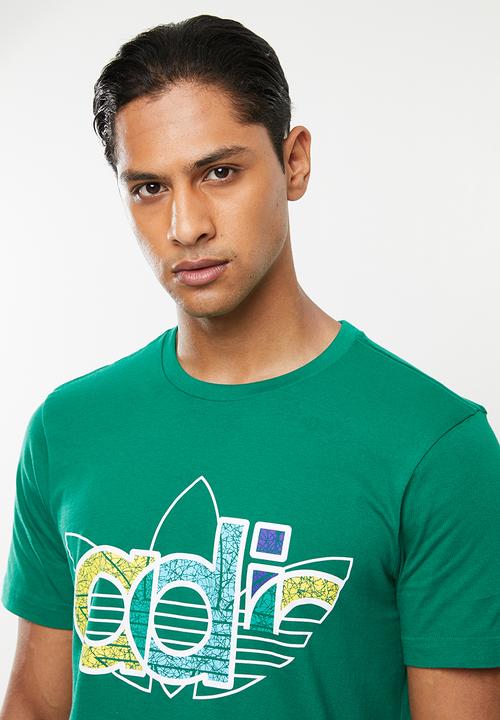 adidas Originals - Adi trefoil short sleeve tee - green