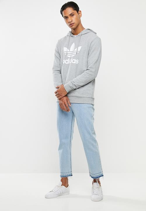 adidas Originals - Trefoil hoodie - grey
