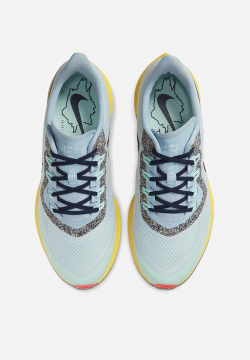 Nike - Air Zoom Pegasus 36 trail - aura / blackened blue-lt armory blue