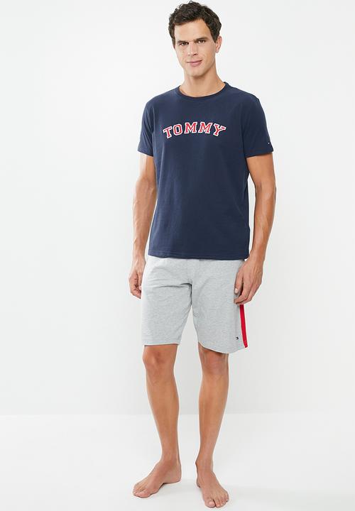 Tommy Hilfiger - Essential short sleeve tee logo - navy