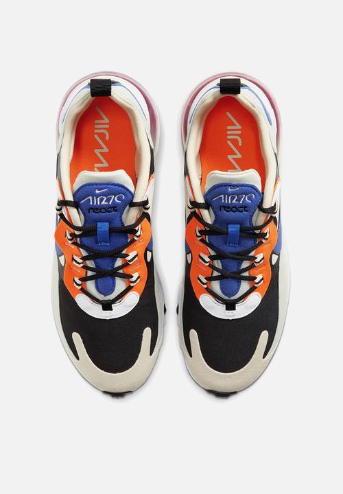 Nike - Air Max 270 react - fossil / hyper blue-black-pistachio frost
