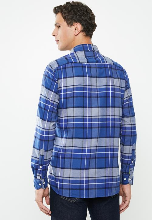 Tommy Hilfiger - Classic tartan shirt - blue