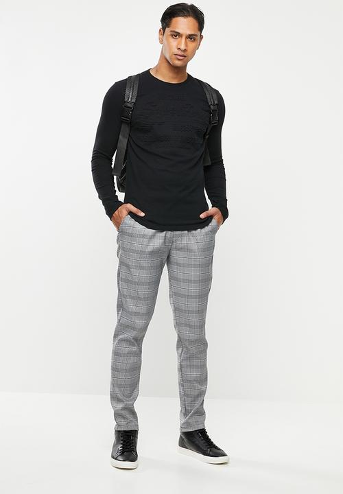 Superdry. - Shirt shop embossed tee - black