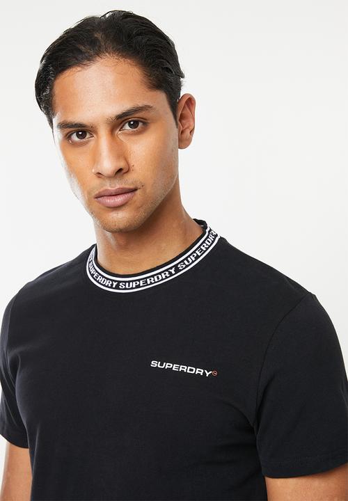 Superdry. - Urban athletic tee - black