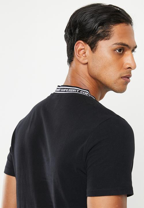 Superdry. - Urban athletic tee - black