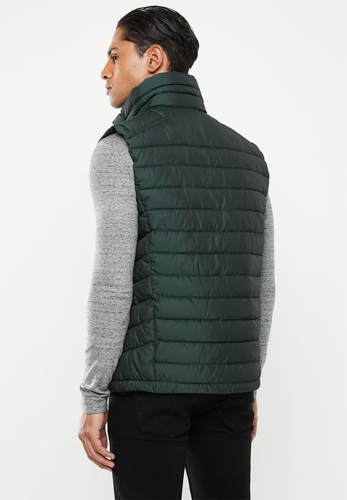 Superdry. - Double zip fuji gilet - green