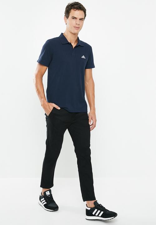 adidas Performance - Adi short sleeve polo - navy