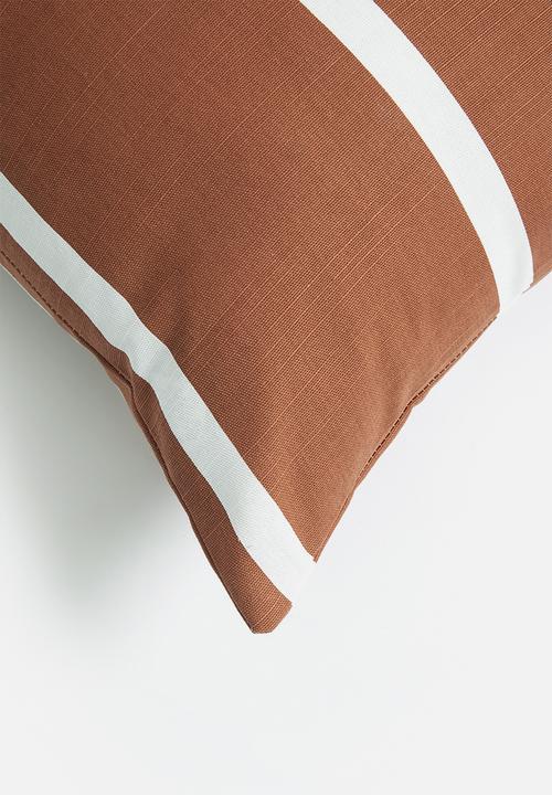 Sixth Floor - Vert cushion cover - rust